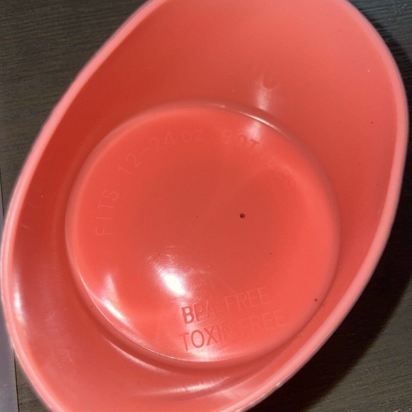 Straw Lid Boot Straws 12-24oz for Wide Mouth Insulated Water Bottle Peach Orange - Picture 5 of 6